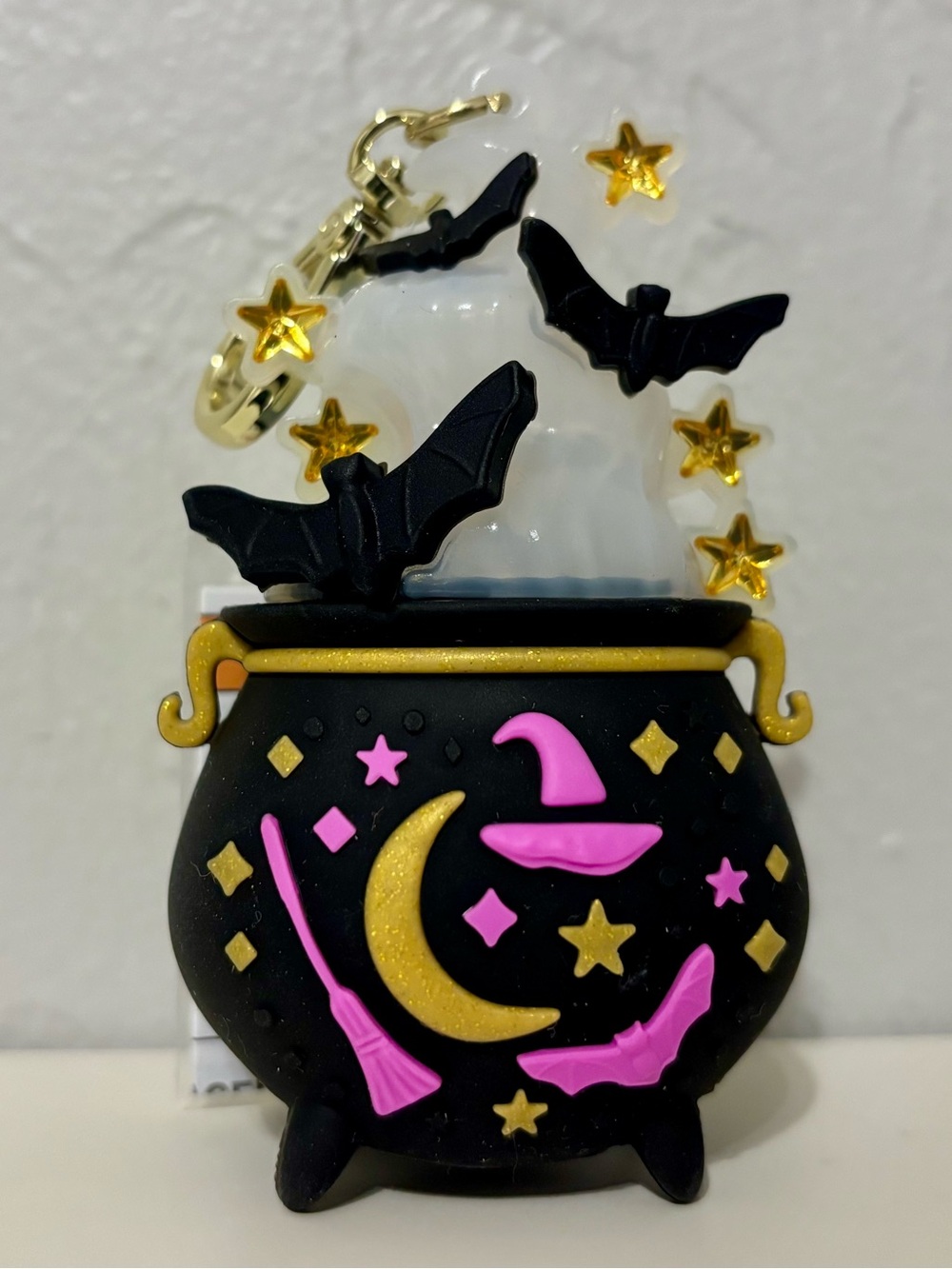 Bath & Body Works Light-up Cauldron PocketBac Sanitizer Holder Halloween 2026 - Picture 1 of 3